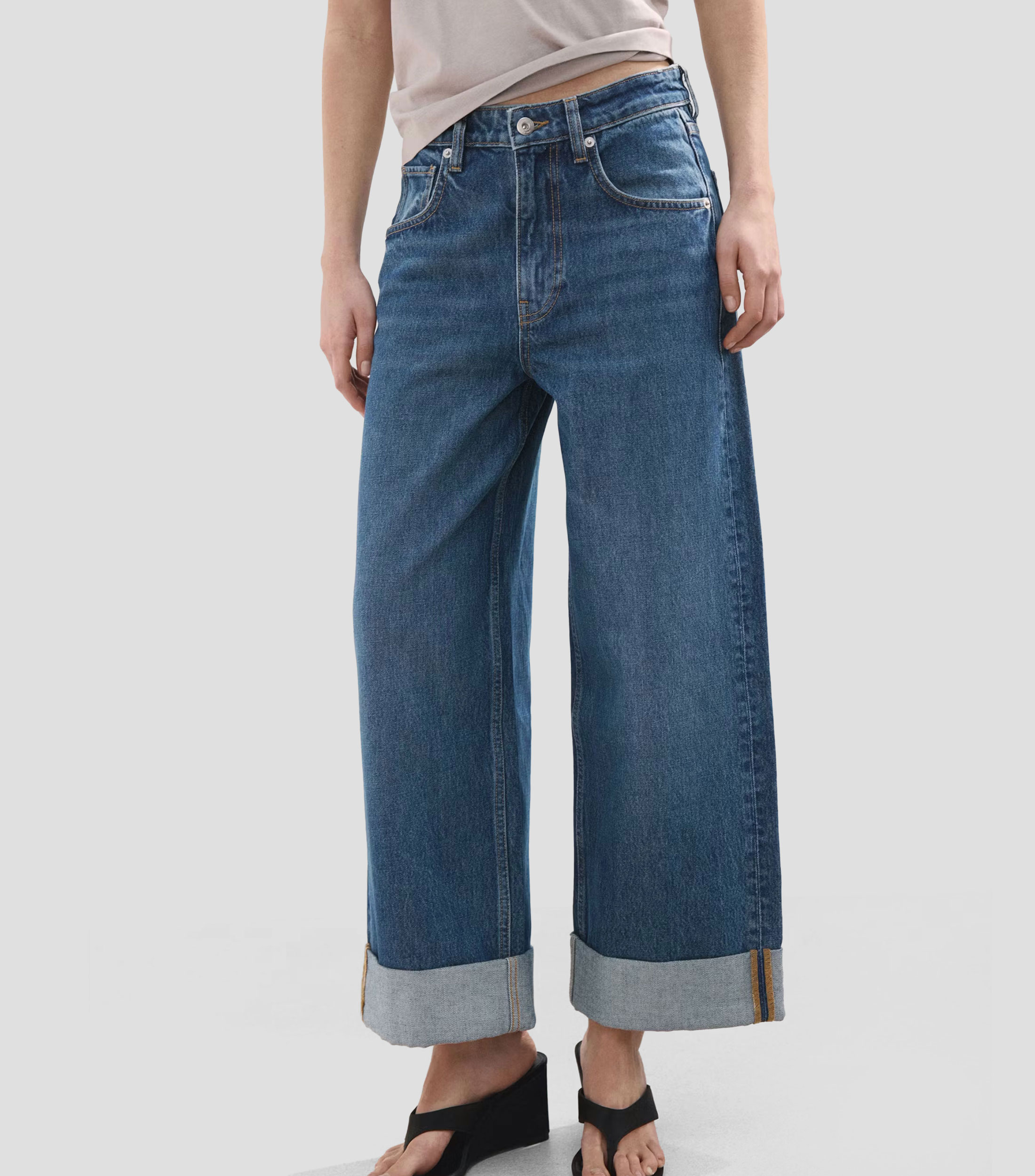 Jeans wideleg Mujer
